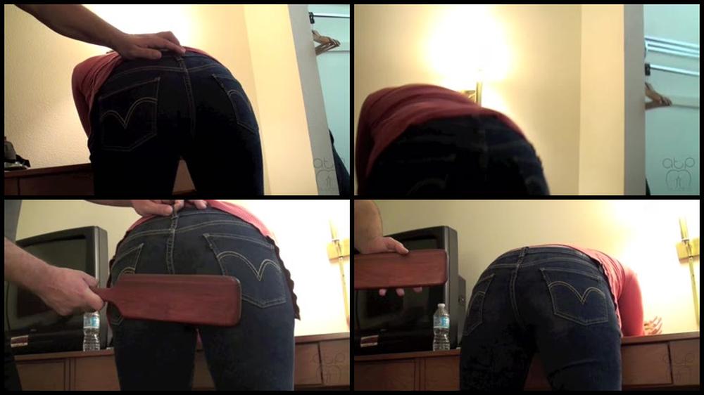 20170118 Swats For The Road   Hard Paddling On Jeans And Bare Before Heading Back To College Full Video