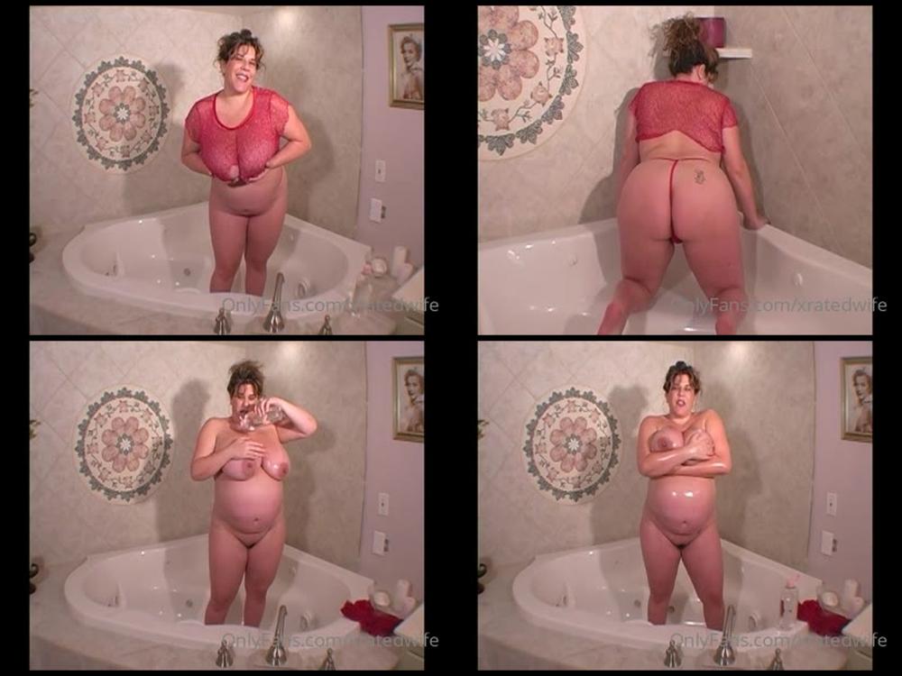 Xratedwife 24 04 2020 34229666 Video Oldie Preggo And Oiled Up