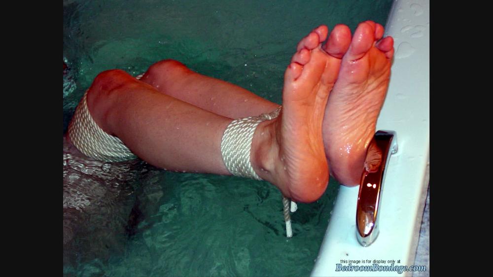 Hot Tub Bondage For Lorelei