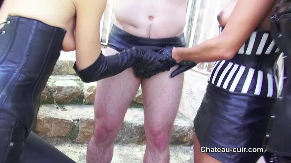 Triple_Leather_Handjob_Part_1