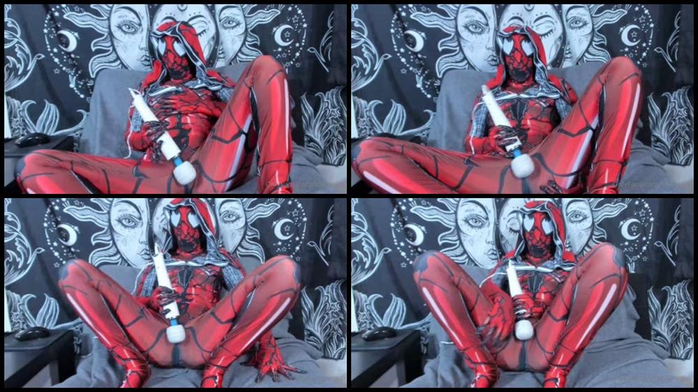 Alluringali 14 05 2021 2109464767 A Blast From 2019 Hitachi Wand In My Venom Carnage Suit Venom 2 Comes Out In Sept This