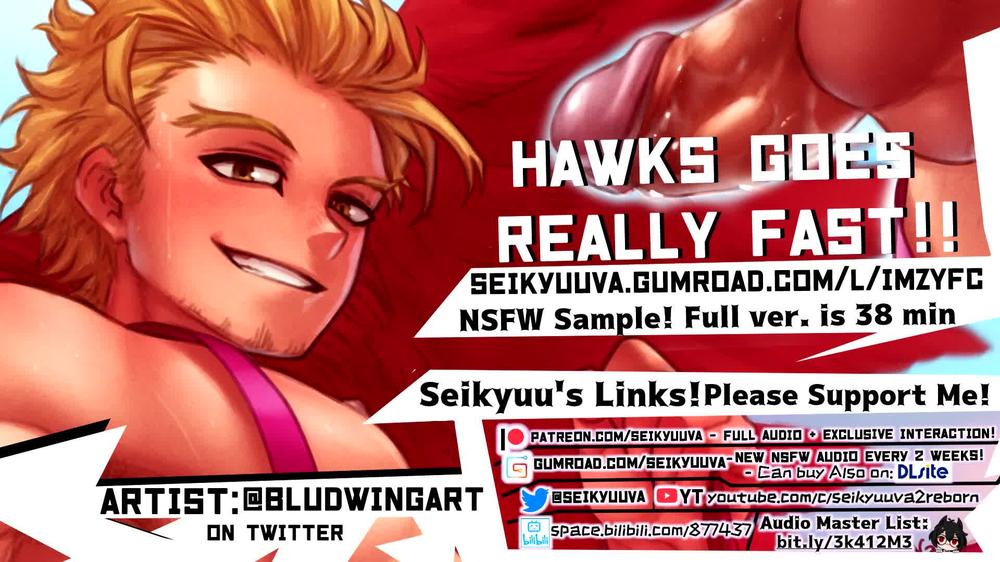 My Hero Academia HAWKS GOES REALLY FAST!!! - Female Pronouns art:bludwingart