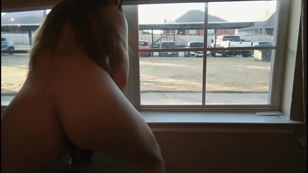 13 - Cumming In Front Of Window For Public
