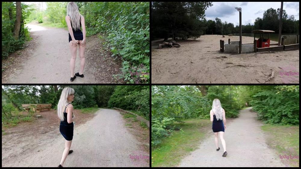 Lovlyluna   My First Outdoor Piss   Manyvids