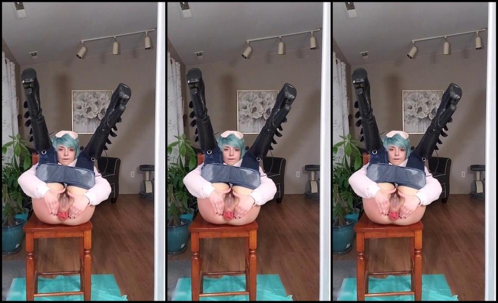 Vixenxmoon Wetting Jeans With Anal Gaping