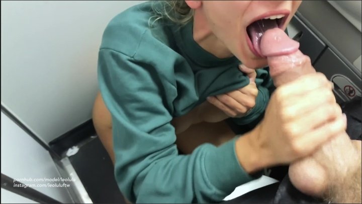 Lululeo Leolulu Mile High Club We Fuck In The Plane S Bathroom Cum In Mouth