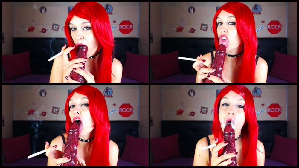Candystart Smoking Blowjob Vampire Cock