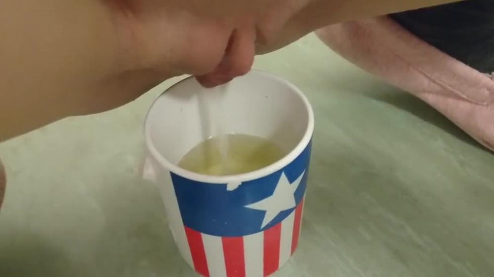 Tea Is Ready Sir! - Pee In A Cup