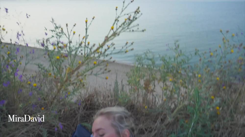 Summer Adventure - We Fucked Out Twice On A Public Beach (And Got Caught) - Miradavid Pov - 1080P