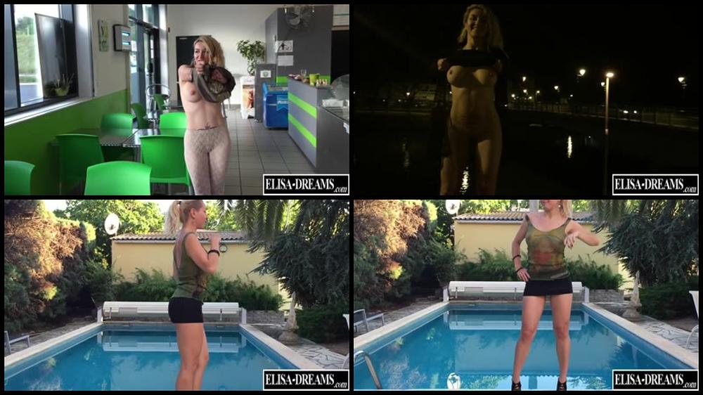 Elisa Hotwife Flashing My Boobs And Pussy In A Coffee Manyvids