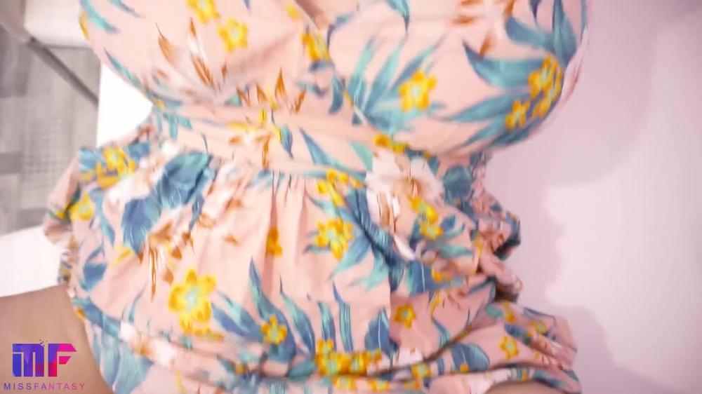Blowjob For The Phone And Fuck On The Table Big Boobs