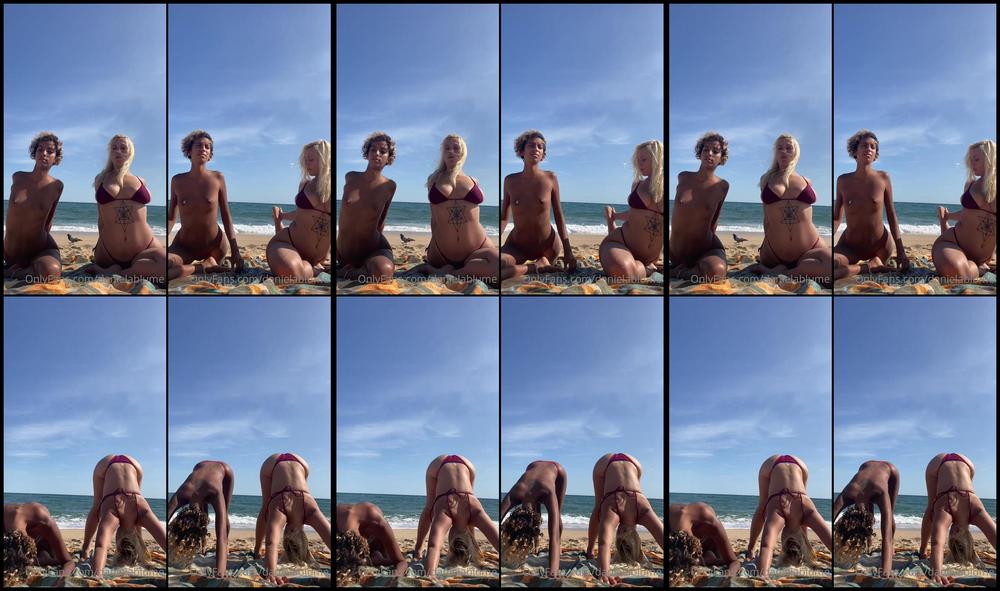 Danielablume 14 10 2021 2247159061 Este Video Del Verano Con Mi Nena Fairyflossyas Ayudandola A Estirar Su Cuerpito Es Qu