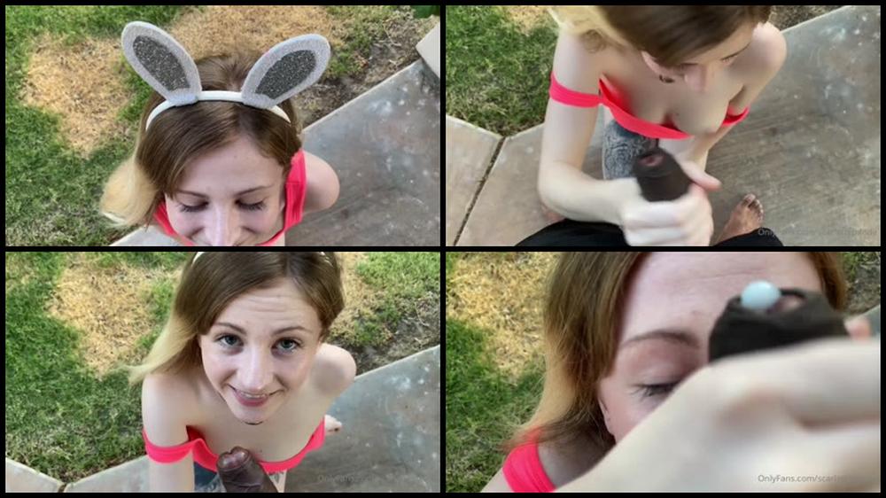 Scarlettepanda 31 08 2020 805489603 Creamin My Buns Ep 8 Backyard Facial