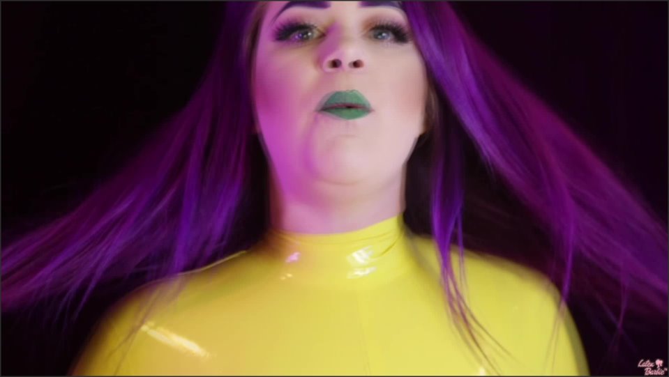 Latex Barbie Villianess Gives A Lapdance