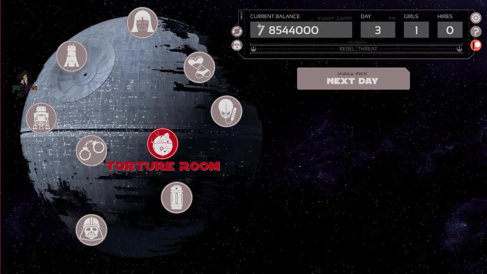 Star Wars Death Star Trainer Uncensored Part 3 Dancing Princess