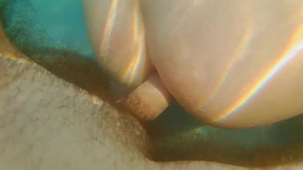 DEEP ANAL into the Sea with Cloud of underwater CUM
