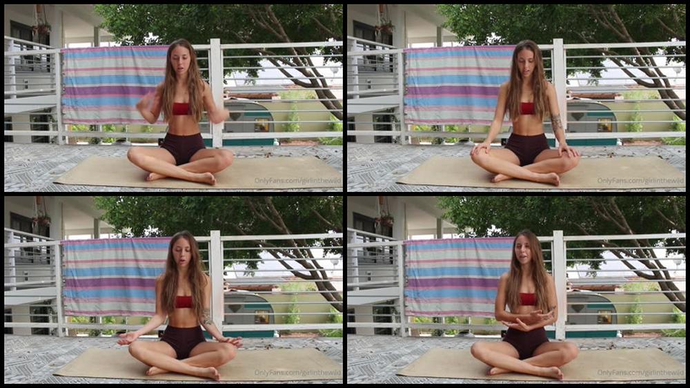 Girlinthewild 14 09 2020 894837699 Yoga Workshop Sukhasana Easy Pose Legs Crossed Comfortably Relaxed And Rooted T