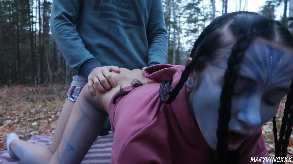 Cute Neytiri from Pandora tastes my cum (avatar cosplay) - MaryVincXXX