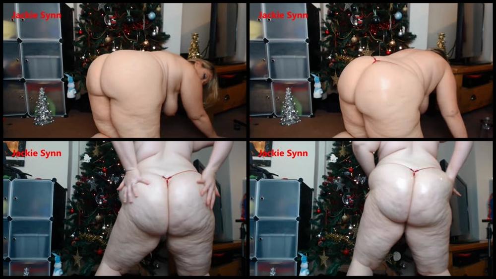 Jackiesynn Christmas Pawg Clap Tease Dance 2017 12 08 Ibldss