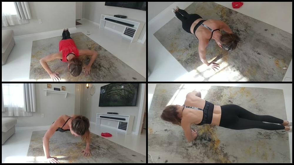 Vieramayxxx   Fitness Test  100 Pushups In 10 Minutes   Manyvids