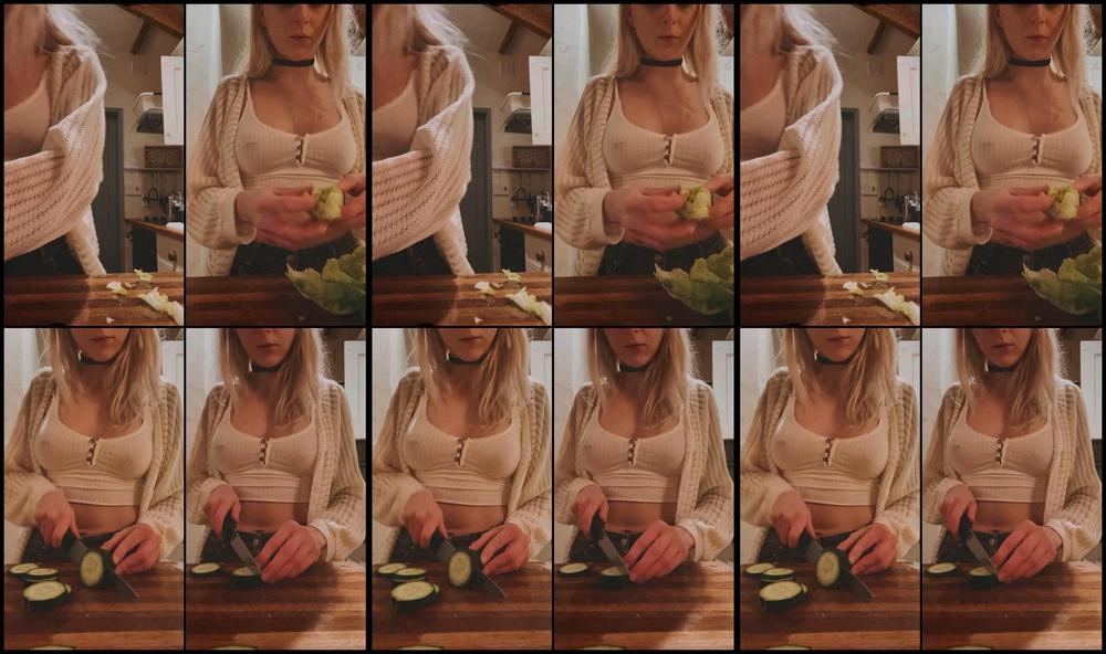 Sallyjanerain 09 03 2021 2050013611 Make Dinner With Me What If I Was Making You Dinner Looking All Sexy Like This