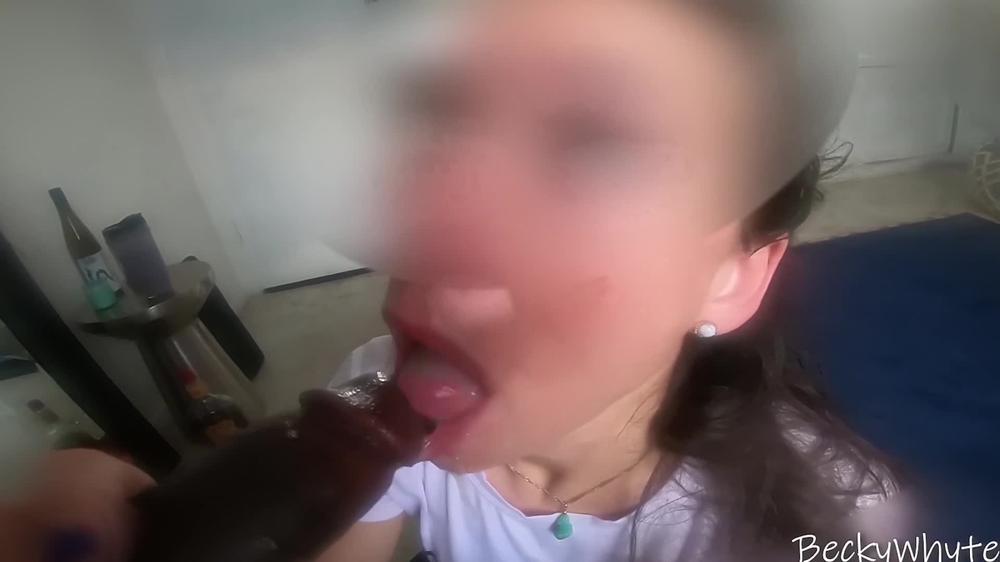 Cum Drips from my face