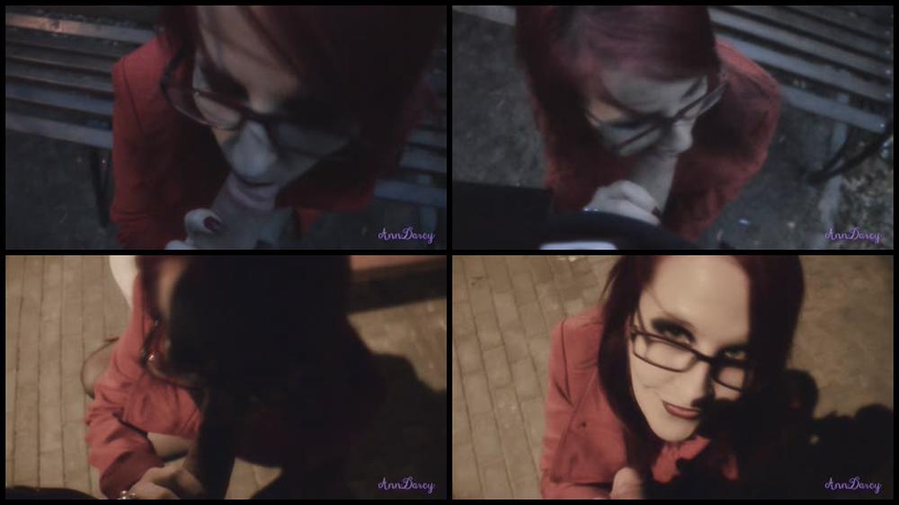 Evening Public Blowjob   Sex Movies Featuring Ann Darcy