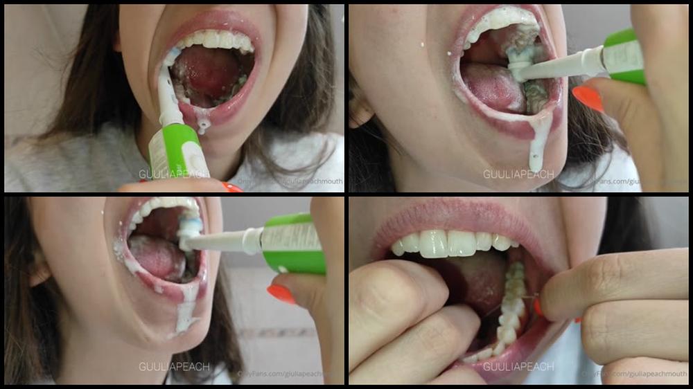 Giuliapeachxx 23 04 2021 2089390072 Let X27 S End The Week With My Mouth Care Terminiamo La Settimana Con L