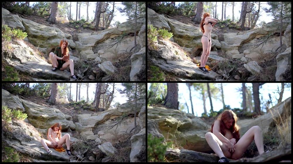 125 Grandma S Gift   Book Of Orgasms   Dildo Riding Outdoors    Freckledred  17 Freckledred 1080P