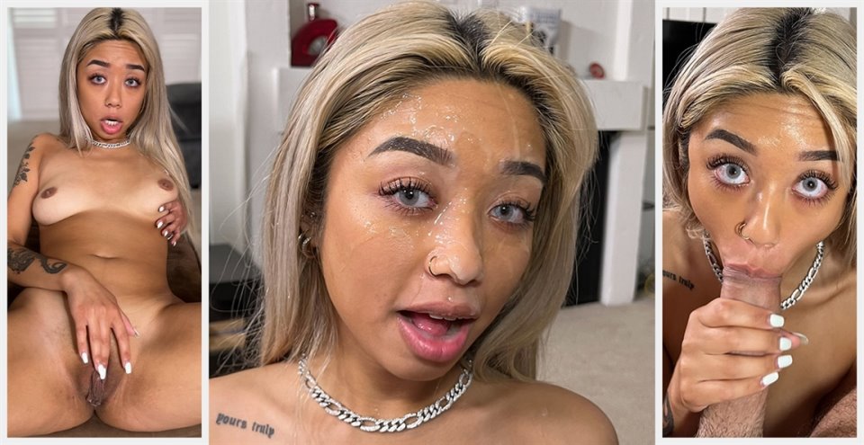 Gia Dibella Gia Gobbles Down Cock