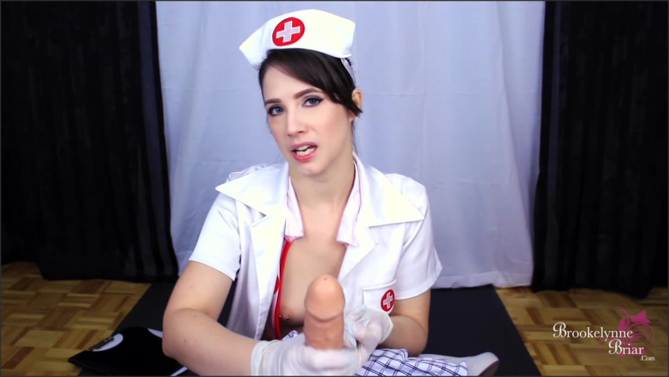 Rough Prostate Exam With Nurse Briar