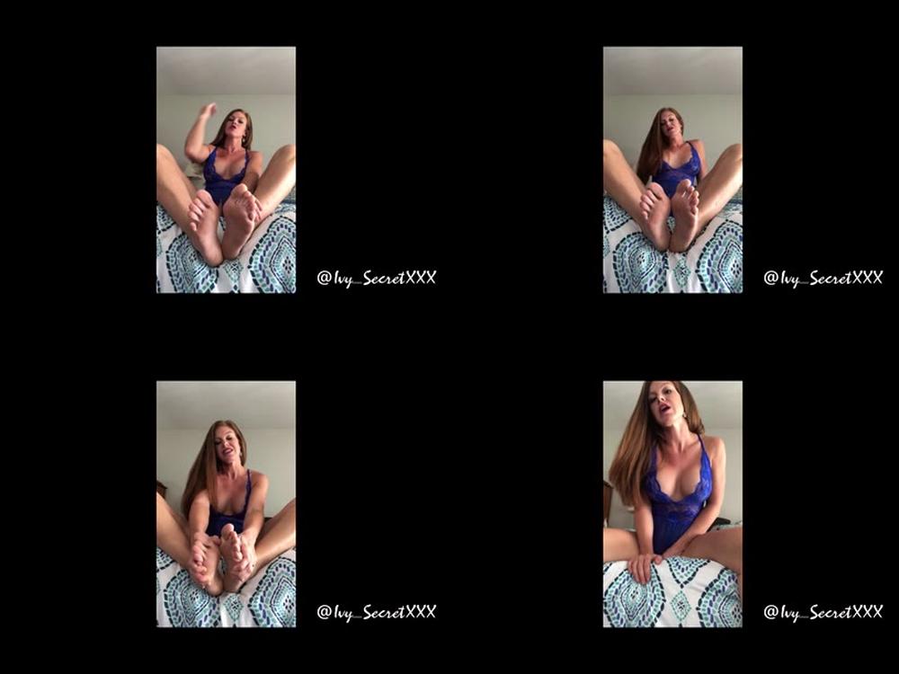 Ivysecretxxx Cum On My Feet Joi Countdown Manyvids