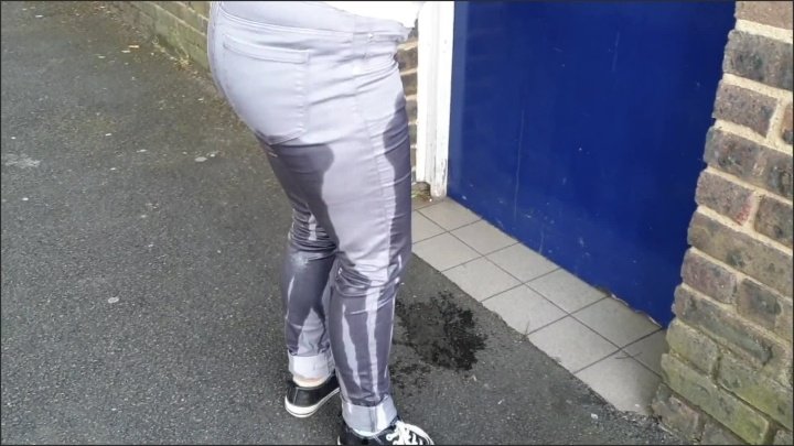 Alice Public Wetting Outside Closed Public Toilets