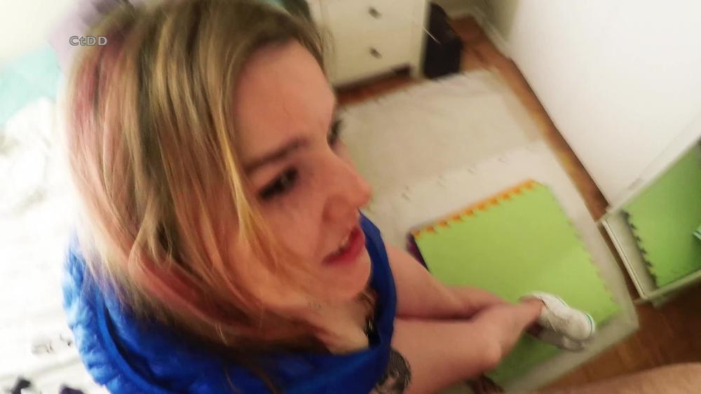 Blue Blonde Pink Blowjob 2