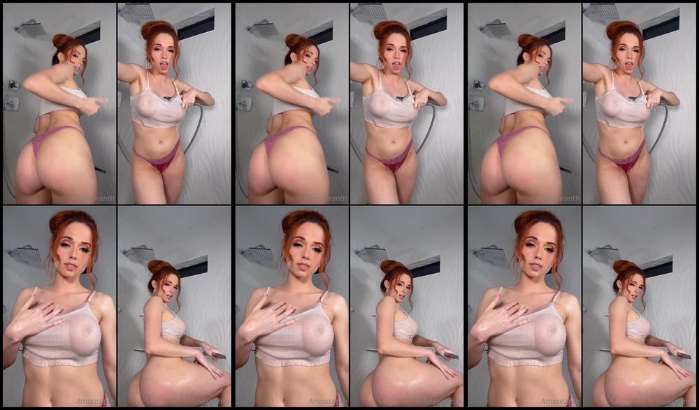 Amouranth Nude Shower