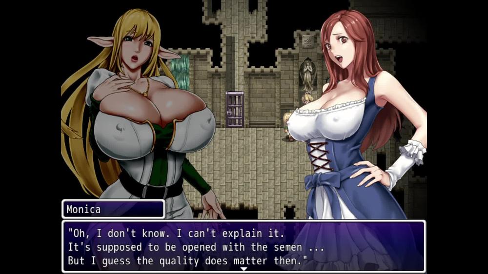 Harem Fantasy 3 Cumming on the Tits of a Beautiful Redhead
