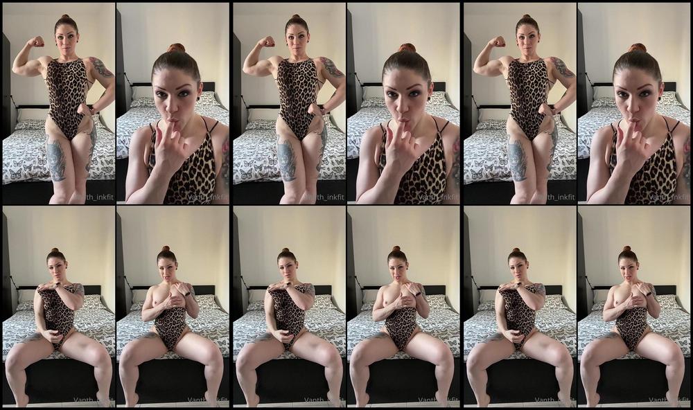 Vanthmusclevampire 28 02 2021 2043208679 Leopard Body And New Pink Plug Unlock In Dm Full Video