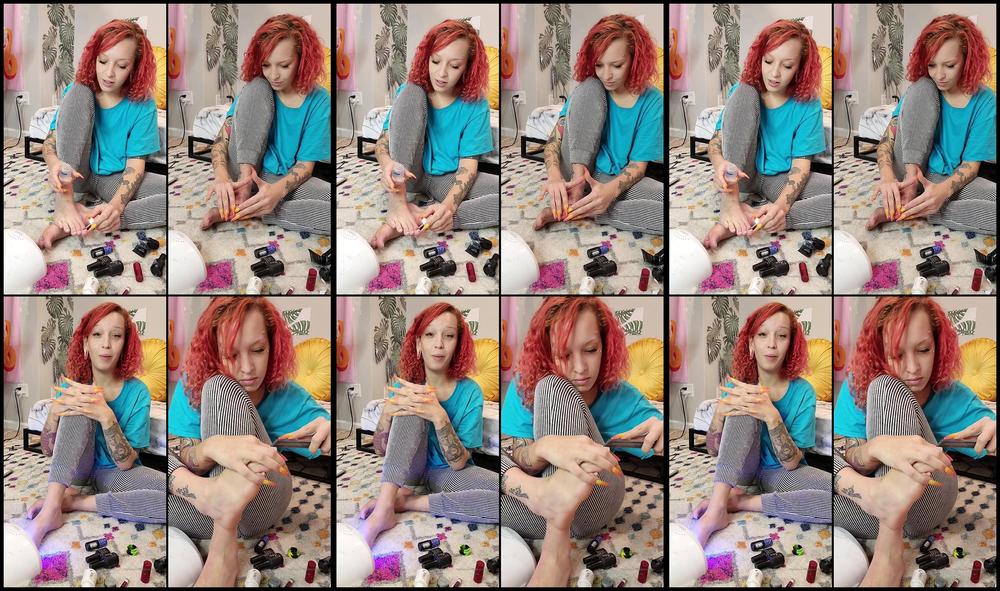 Bodaciousbizzy 18 11 2020 1278965857 I Thought Maybe Some Of You Might Enjoy Me Awkwardly Painting My Toes