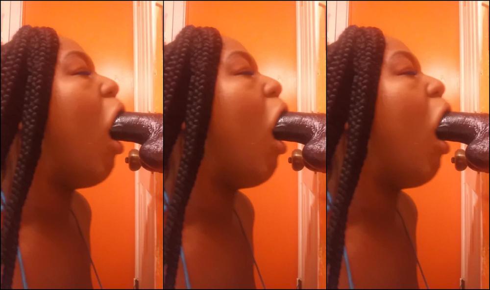 Ebony sloppy bj