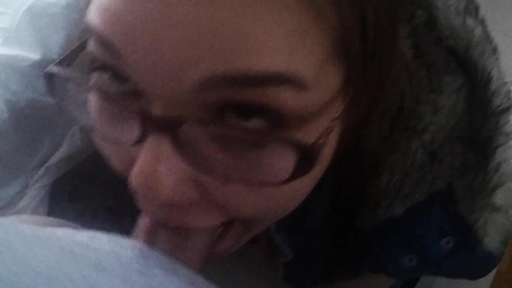 Dirty Nerdy in a Puffy DeepThroat BJ 1