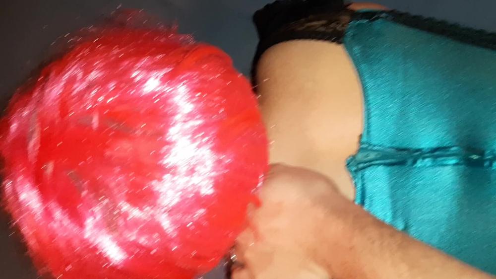 Halloween party slut gets bent over and fucked in costume during party
