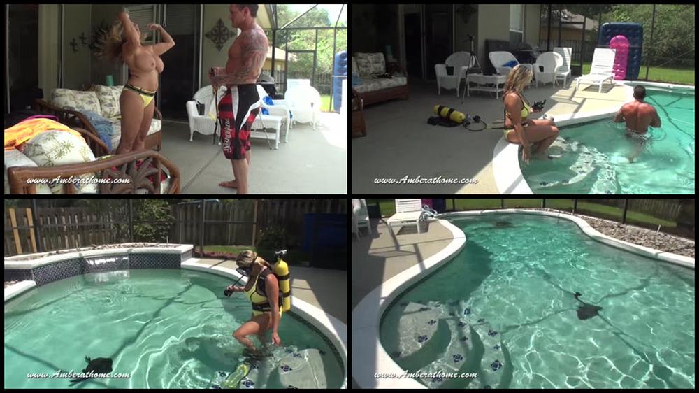Amber Lynn Bach Amberathome Com Getting Back To Diving Video75 01 10 2015