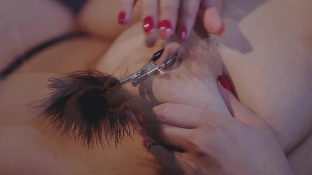 [Manyvids]My Feather Nipple Clamps