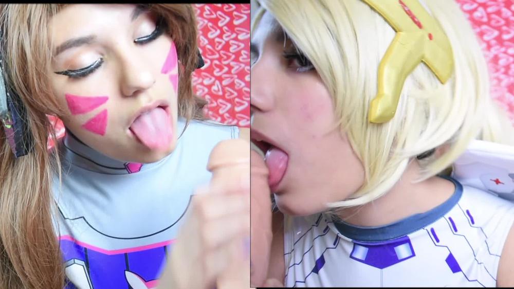 034 - Dva And Mercy Share A Cock