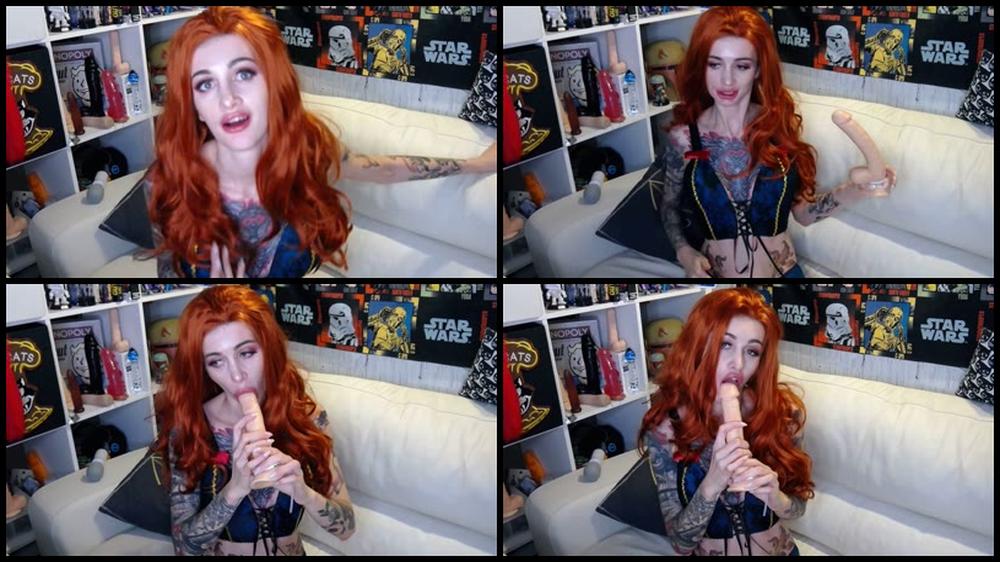 Flame Jade Triss Gets That Cum On Her Face Manyvids