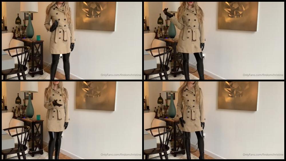 Findomchristine 13 11 2021 2273507143 6 Min Clip Preparing You For A Drain