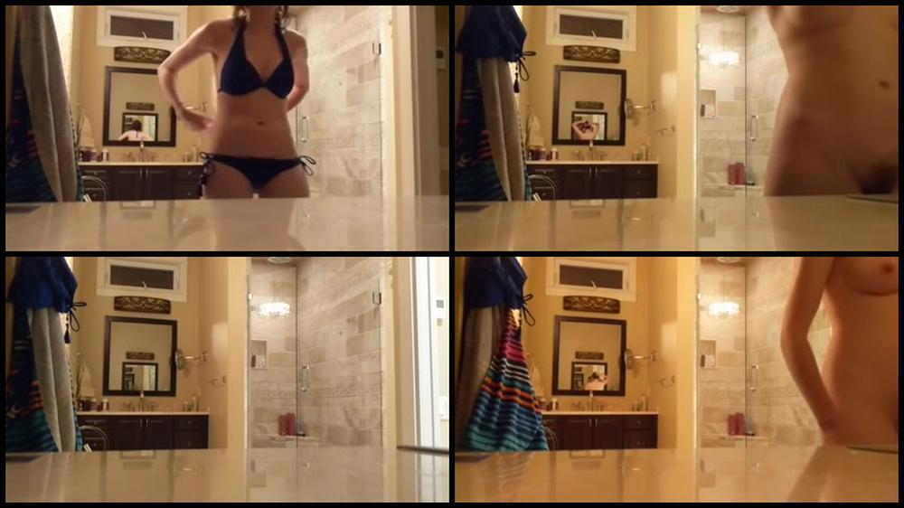021 Spied My Stepsister Taking A Bath  Bad Cam