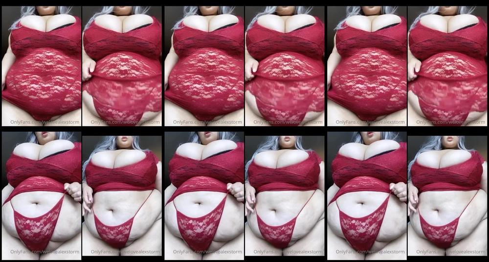 Welovealexstorm 03 05 2020 278485864 Full Video In This Tight Crimson Lace Set Have A Beautiful Night
