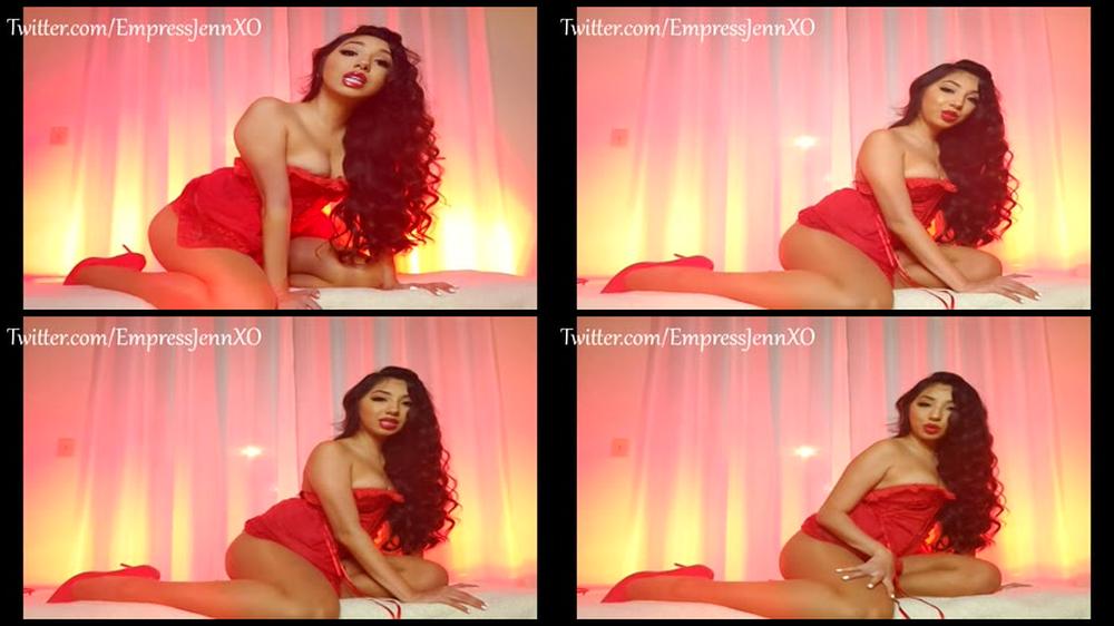 Empress Jennifer Empress In Red Slave Balls Are Blue Manyvids