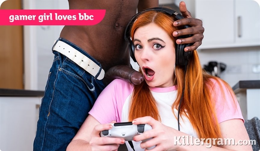 Lola Rose. Gamer Girl Loves Bbc